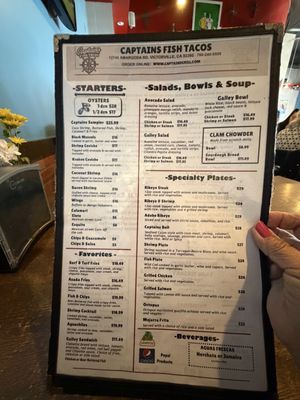Menu photo 2 Captains Fish Tacos Victorville, CA Menu photo 2 Captains Fish Tacos Victorville, CA