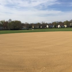 Scherersville Park - Springtime view from field 3.