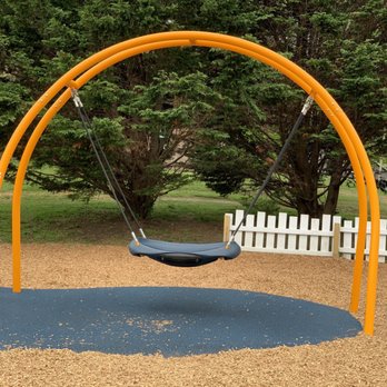 Jamestown Community Playground - Just a cool big swing - Playgrounds Near Me - Jamestown, Rhode Island