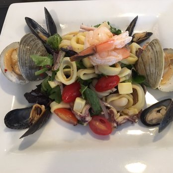 Rosso Vino - Omg! This is the insalata de mar-for way under $20. DELICIOUS! It will be our new fav dining spot. A bit out of the way, but so worth it! - Italian Near Me - Branford, Connecticut Rosso Vino - Omg! This is the insalata de mar-for way under $20. DELICIOUS! It will be our new fav dining spot. A bit out of the way, but so worth it! - Italian Near Me - Branford, Connecticut