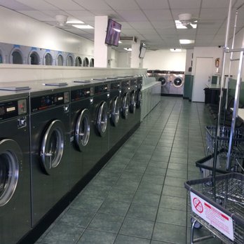 Shasta Coin Laundry - Side load washers and carts in front of counter. - Laundromat Near Me - Rialto, California Shasta Coin Laundry - Side load washers and carts in front of counter. - Laundromat Near Me - Rialto, California