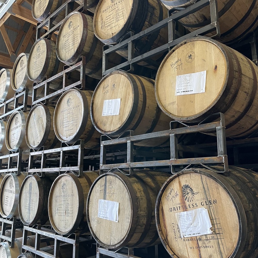 Driftless Glen - Distillery Tour - Rickhouse - Distilleries Near Me - Baraboo, Wisconsin Driftless Glen - Distillery Tour - Rickhouse - Distilleries Near Me - Baraboo, Wisconsin