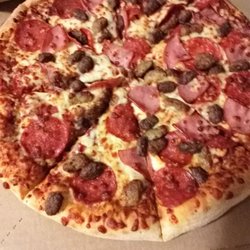 Domino's Pizza - Burnt pizza