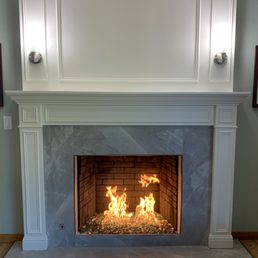 After fireplace remodel After fireplace remodel