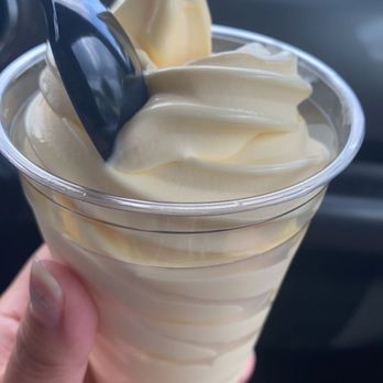 Hawaiian Bros Island Grill - Dole pineapple ice cream! Must try! - Hawaiian Near Me - Fort Worth, Texas