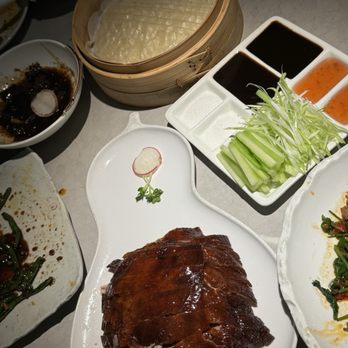 Uluh - Large Brown Sugar Glazed Peking Duck (L) - Tea Rooms Near Me - New York, New York Uluh - Large Brown Sugar Glazed Peking Duck (L) - Tea Rooms Near Me - New York, New York