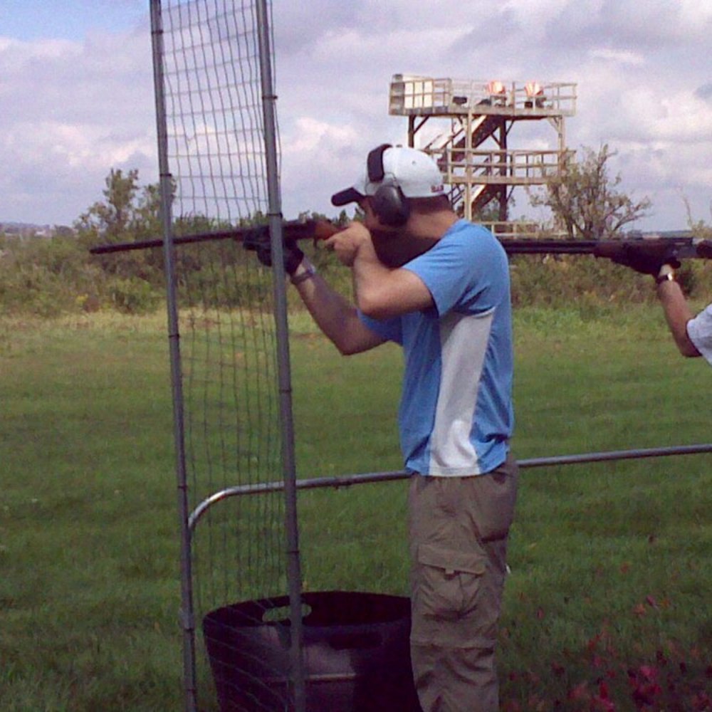 Waunakee Gun Club - Using a 90 year old side by side in what is frequently a speed shooting event...not the best idea. - Gun/Rifle Ranges Near Me - Dane, Wisconsin Waunakee Gun Club - Using a 90 year old side by side in what is frequently a speed shooting event...not the best idea. - Gun/Rifle Ranges Near Me - Dane, Wisconsin