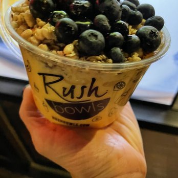 Rush Bowls - Paradise with blueberry - Acai Bowls Near Me - Phoenix, Arizona Rush Bowls - Paradise with blueberry - Acai Bowls Near Me - Phoenix, Arizona
