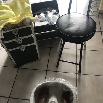Hands On Deck - The setup while my feet got nice and soft. - Nail Technicians Near Me