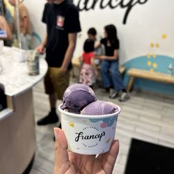Francy’s Artisanal Ice Cream - Ube Cheese