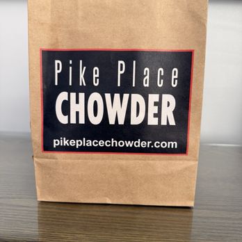 Pike Place Chowder - This bag contains the best chowder in Seattle. - Seafood Near Me - Seattle, Washington