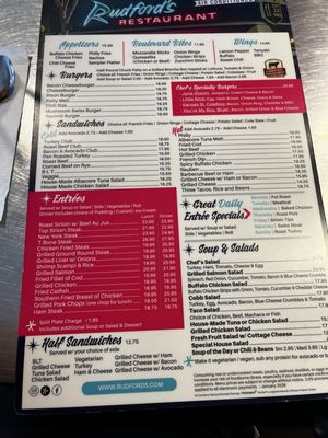 Menu photo 2 Rudford's Restaurant San Diego, CA Menu photo 2 Rudford's Restaurant San Diego, CA