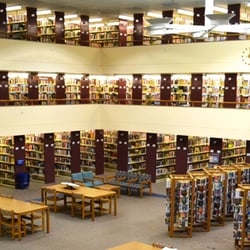 Anderson Public Library - A view from the bookstacks