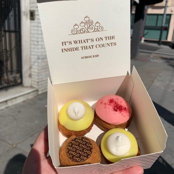 Choux - Lemon, raspberry, and chocolate - Bakeries Near Me - San Francisco, California Choux - Lemon, raspberry, and chocolate - Bakeries Near Me - San Francisco, California
