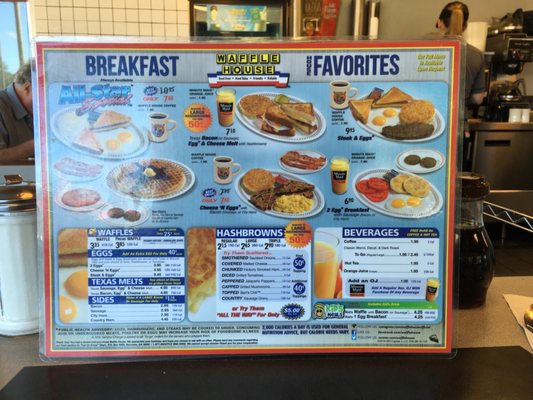 Menu photo 2 Waffle House Shalimar, FL