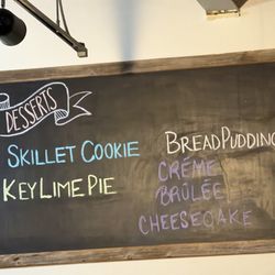 LouReda's an American Table - Dessert menu