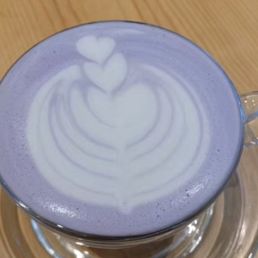 Ube latte Ube latte