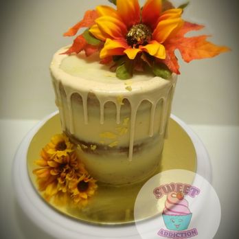 Sweet Addiction Cakery - Red velvet naked cake - Bakeries Near Me