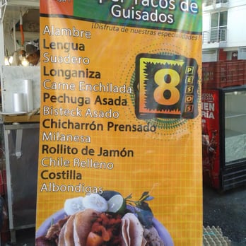 Súper tacos de guisado - Street Vendors Near Me - México, D.F., DIF Súper tacos de guisado - Street Vendors Near Me - México, D.F., DIF
