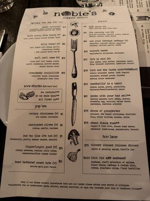 Menu photo 1 Nobie's Houston, TX Menu photo 1 Nobie's Houston, TX