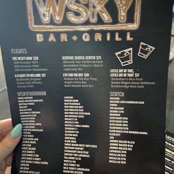 WSKY Bar + Grill - Drink menu - Bars Near Me - Henderson, Nevada WSKY Bar + Grill - Drink menu - Bars Near Me - Henderson, Nevada