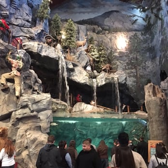 Bass Pro Shops - Awesome aquarium as you hike to the second level - Outdoor Gear Near Me - Manteca, California Bass Pro Shops - Awesome aquarium as you hike to the second level - Outdoor Gear Near Me - Manteca, California