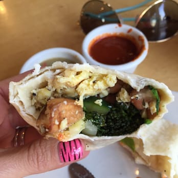 Bang Bang Cafe - Harvest Burrito close up! - Breakfast & Brunch Near Me - Seattle, Washington Bang Bang Cafe - Harvest Burrito close up! - Breakfast & Brunch Near Me - Seattle, Washington