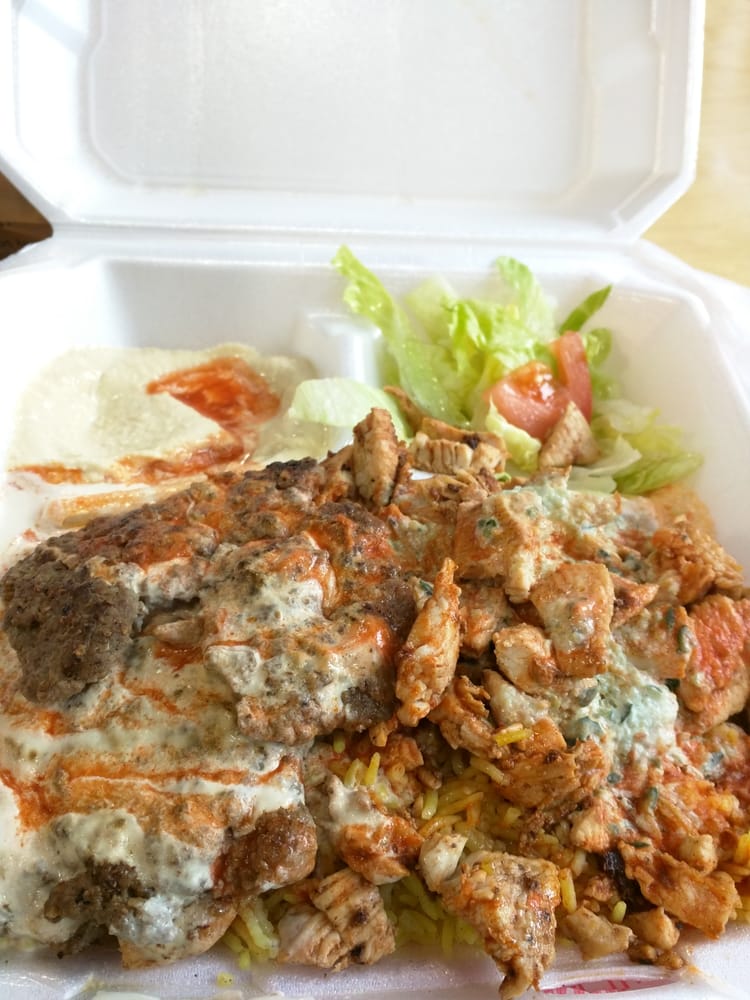 Food from Shaker's Grill