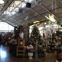 Merrifield Garden Center - Inside the main area with Christmas decorations.