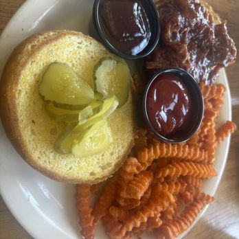 The Cellar at Creekside - Smoke stack bbq sandwich - Bars Near Me - Mayer, Arizona The Cellar at Creekside - Smoke stack bbq sandwich - Bars Near Me - Mayer, Arizona