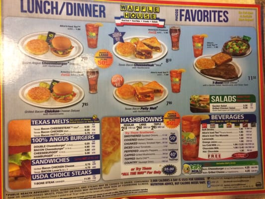 Menu photo 2 Waffle House Denham Springs, LA Menu photo 2 Waffle House Denham Springs, LA