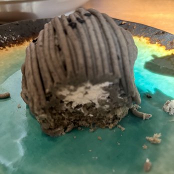 Yoshiya Kitchen - Black sesame Mont Blanc - Ramen Near Me - Las Vegas, Nevada