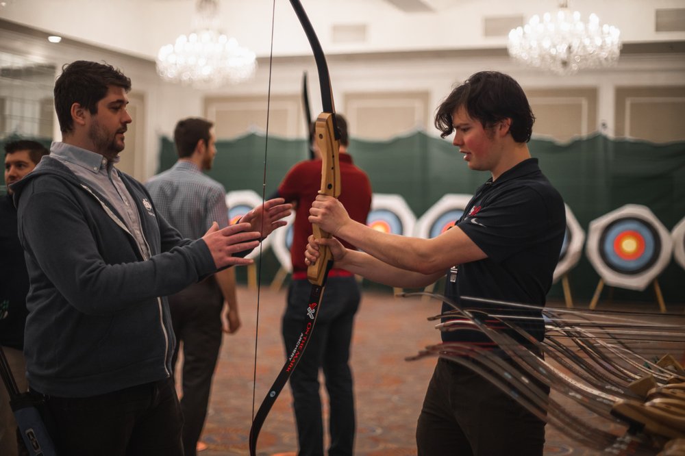 On the Mark Archery Logo