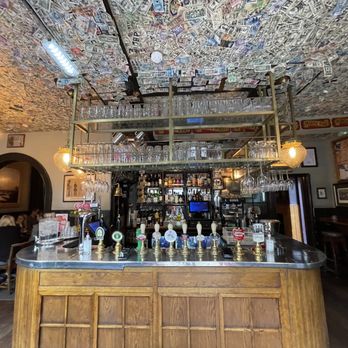 The Grenadier - Bar with money on the ceiling - Pubs Near Me - London, XGL The Grenadier - Bar with money on the ceiling - Pubs Near Me - London, XGL