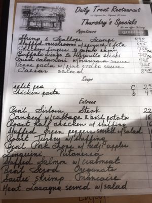 Menu photo 6 Daily Treat Restaurant Ridgewood, NJ Menu photo 6 Daily Treat Restaurant Ridgewood, NJ
