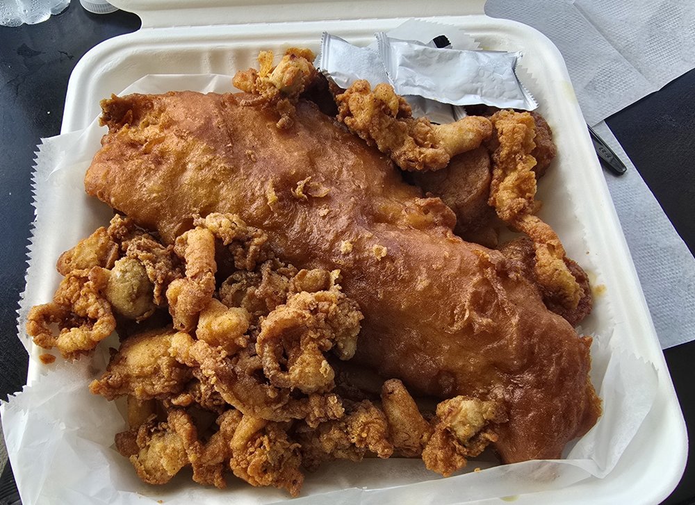 Food from Portside Fish Market