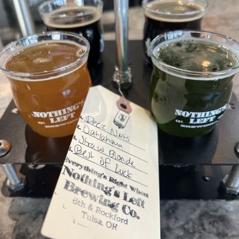 Nothing's Left Brewing - Breweries Near Me - Tulsa, Oklahoma