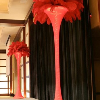 Designer Centerpieces - Ostrich Feather Centerpieces - Floor Towers - 8-10 ft tall, by DesignerCenterpieces.com - Party & Event Planning Near Me Designer Centerpieces - Ostrich Feather Centerpieces - Floor Towers - 8-10 ft tall, by DesignerCenterpieces.com - Party & Event Planning Near Me