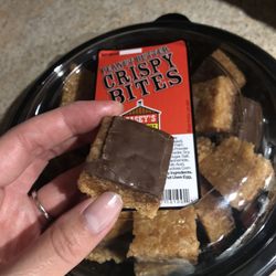 Casey's - Like a chocolate peanut butter rice crispy treat. Pretty good