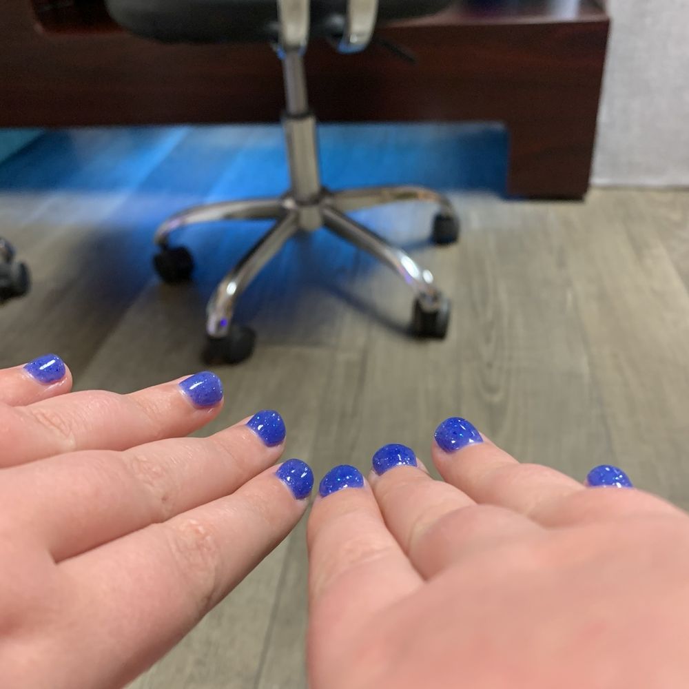 My nails I got this evening. My nails I got this evening.