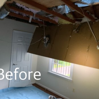 Like Construction - Full dry ceiling collapse in bedroom. - Drywall Installation & Repair Near Me - Arlington, Virginia
