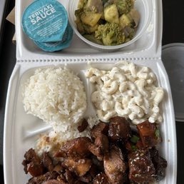 a tray of food a tray of food