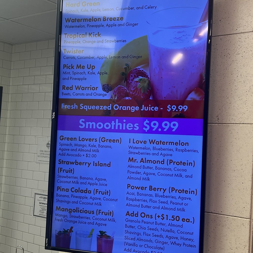 Green Bar - Juice Bars & Smoothies Near Me - Atlantic City, New Jersey