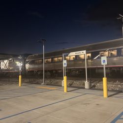 Amtrak - Mardi Gras train from Mobile to New Orleans. Very relaxing, safe, and clean.
