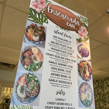 Enseamada Cafe - Menu - Filipino Near Me - Everett, Washington Enseamada Cafe - Menu - Filipino Near Me - Everett, Washington