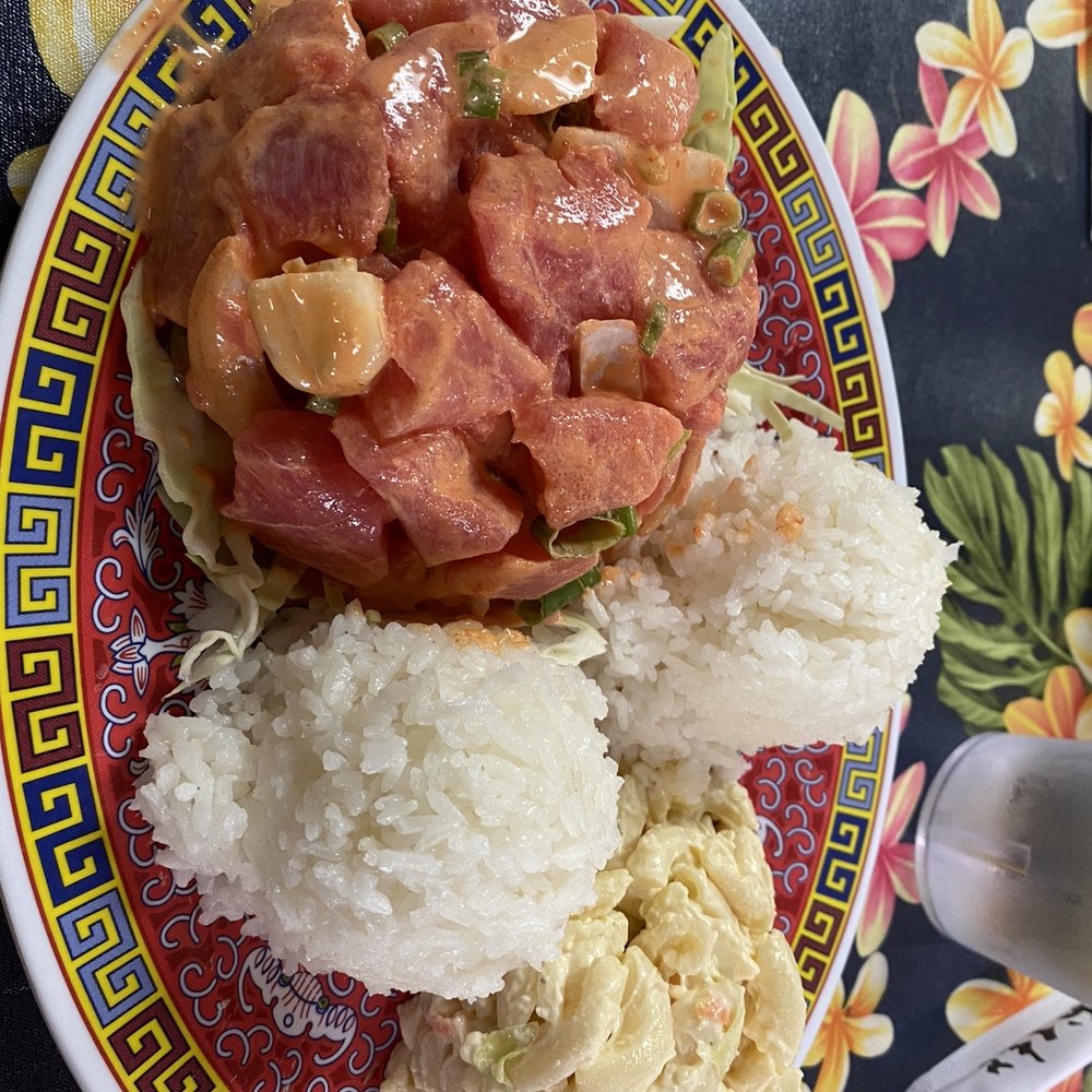 Hula Hands Restaurant - Poke appetizer (not seared) - Hawaiian Near Me - Anchorage, Alaska Hula Hands Restaurant - Poke appetizer (not seared) - Hawaiian Near Me - Anchorage, Alaska