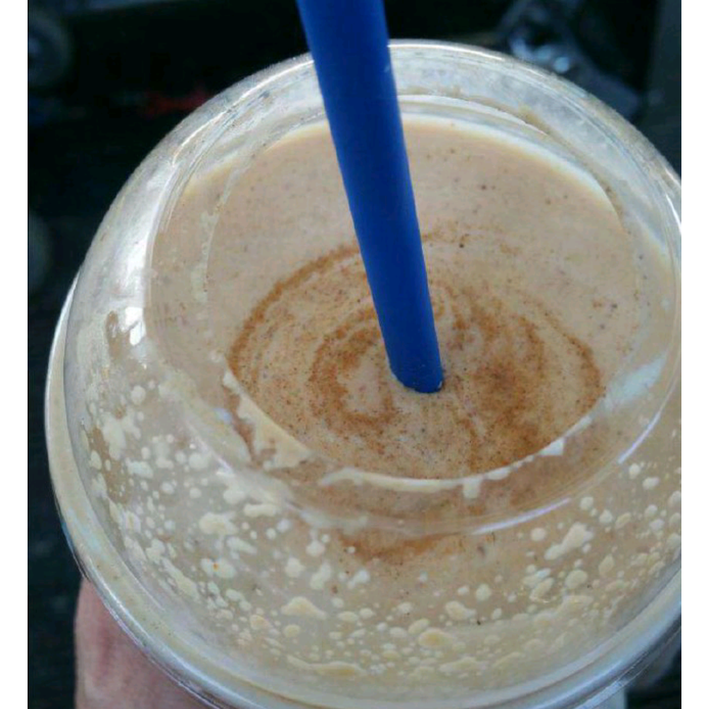 Seasonal pumpkin shake