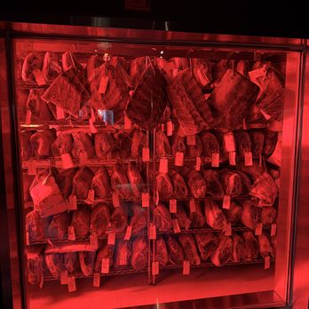 COTE Korean Steakhouse - meat locker downstairs - Korean Near Me - New York, New York