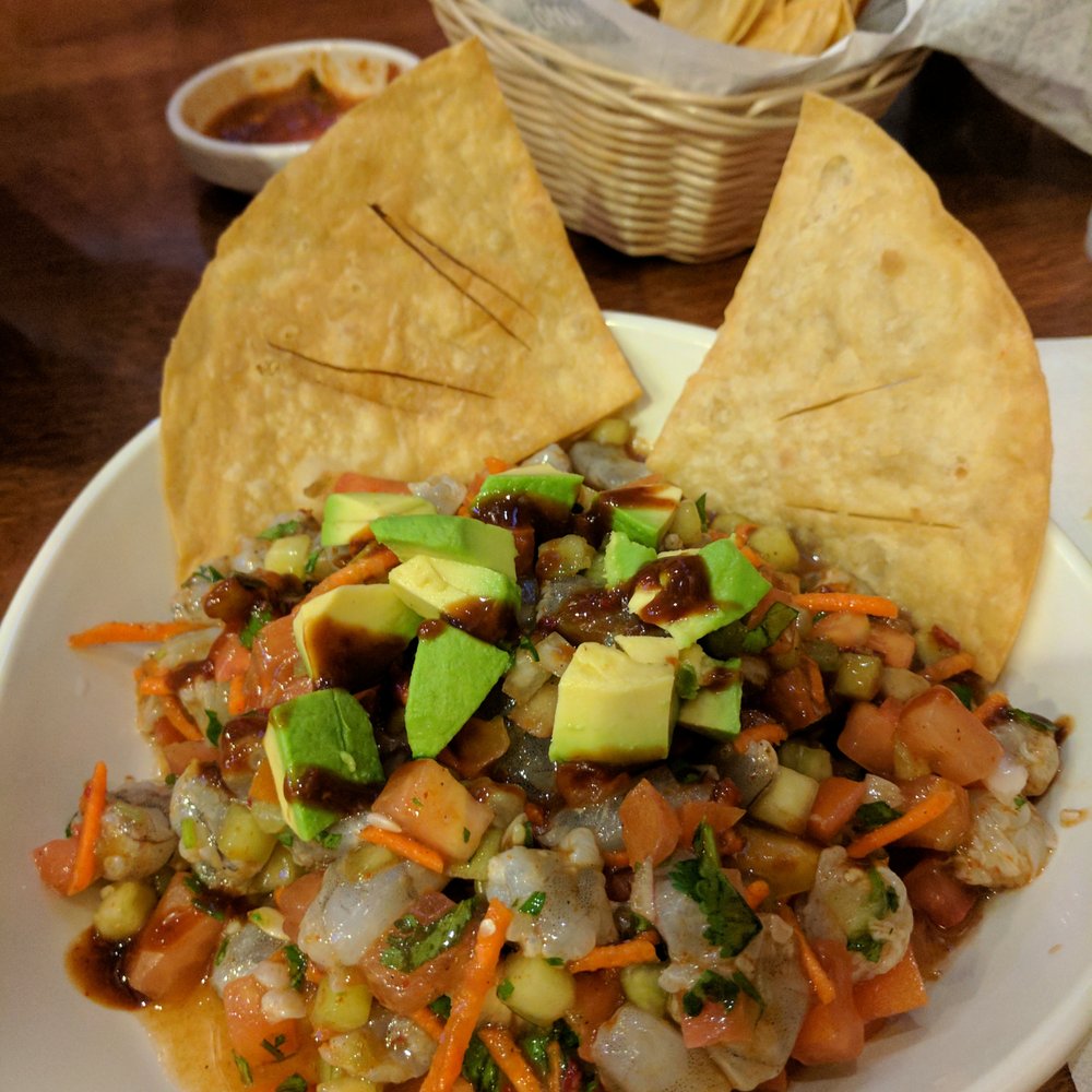 Culichi Town - shrimp ceviche - I did not like - Sushi Bars Near Me - Modesto, California