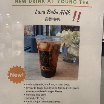 Young Tea - M22. Lava Boba Milk - Bubble Tea Near Me - Seattle, Washington Young Tea - M22. Lava Boba Milk - Bubble Tea Near Me - Seattle, Washington